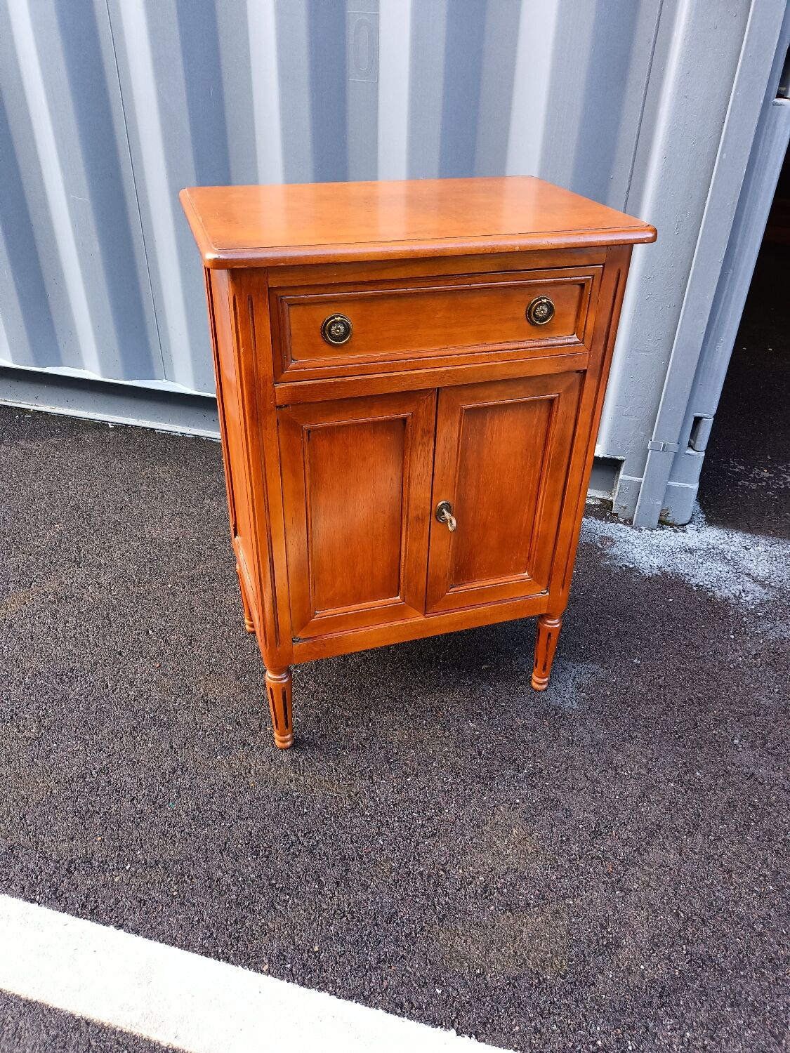 Old sideboard bedside Louis XVl style