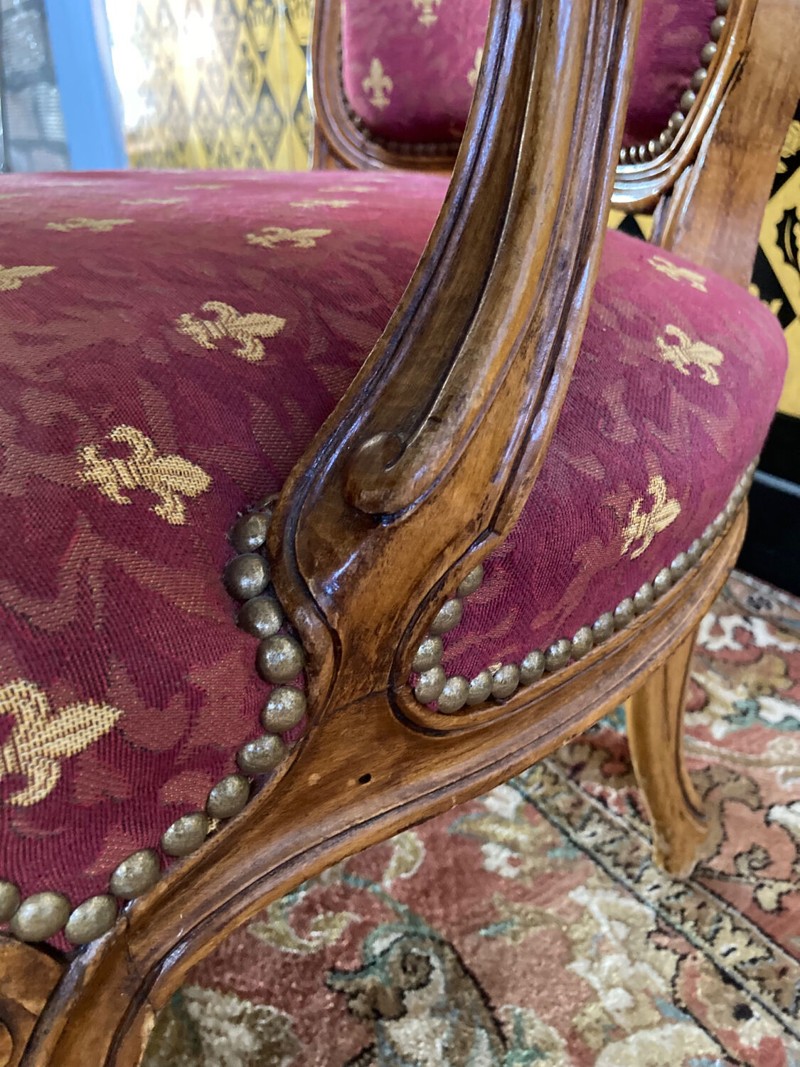Pair of Louis XV armchairs