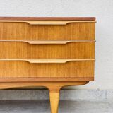 Scandinavian teak row