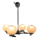 Mid-Century Chandelier by Napako, 1950s, Restored