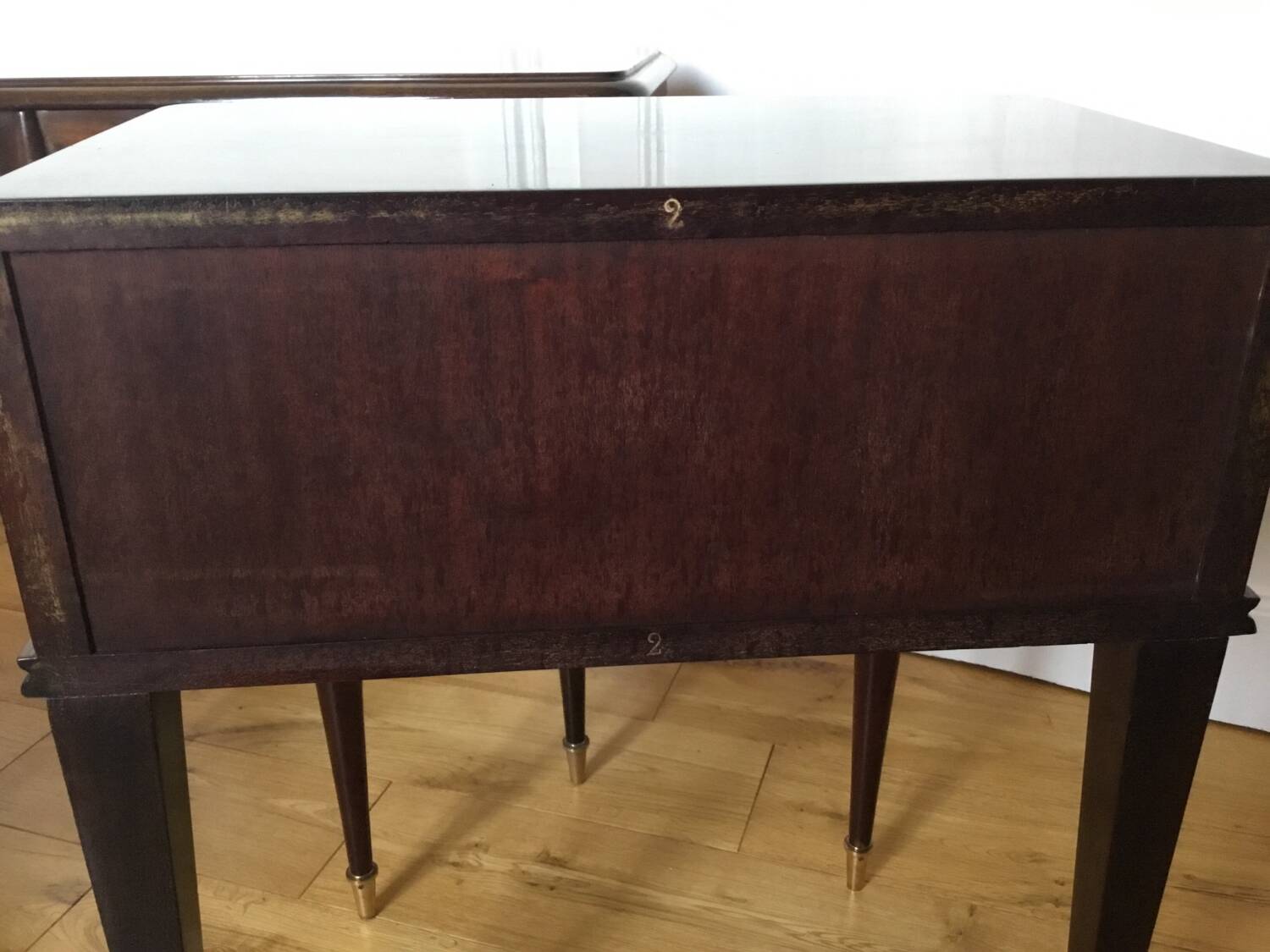 Pair of Italian bedside tables