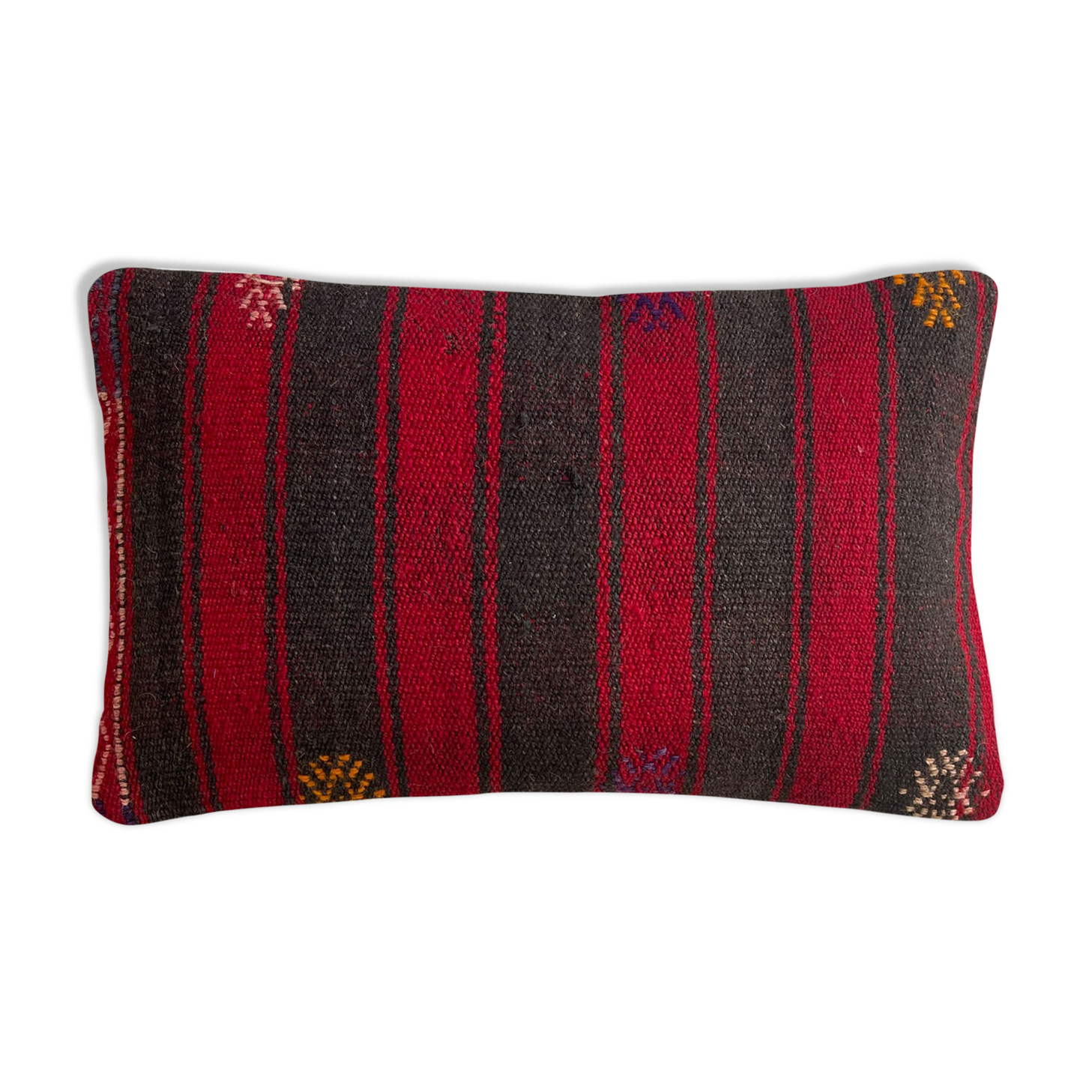 Vintage Turkish Kilim Cushion Cover, 30 x 50 cm