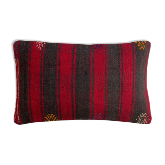 Housse de coussin kilim turc vintage 30 x 50 cm