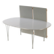 Super Ellipse Table, Piet Hein & Bruno Mathsson, Fritz Hansen edition, 1960
