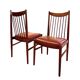 Rosewood chair and leather model 422 by Arne Vodder