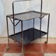 Folding dessert table rolling towards the 1970s numbered dimension: H -82cm- L-41cm- Pr-41cm-