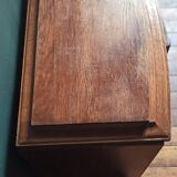 Vintage solid wood bedside table/wooden storage unit