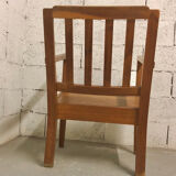 Reconstruction period armchair, René Gabriel style, 1950s