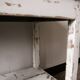 Console shabby chic en bois