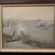 Oil on canvas Marine scene The entrance to Port XX