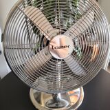 Chrome fan, retro look