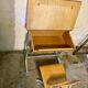 Bureau écolier pupitre suisse et sa chaise