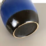 Pottery fat lava multicolor 286-42 vase made by Scheurich, 1970s