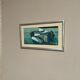 Original Swedish Oil On Panel – “Behind The Glass” By Gunnar Fohlin – Signed – Vintage & Framed – 53 × 30 Cm (20.9" × 11.8")