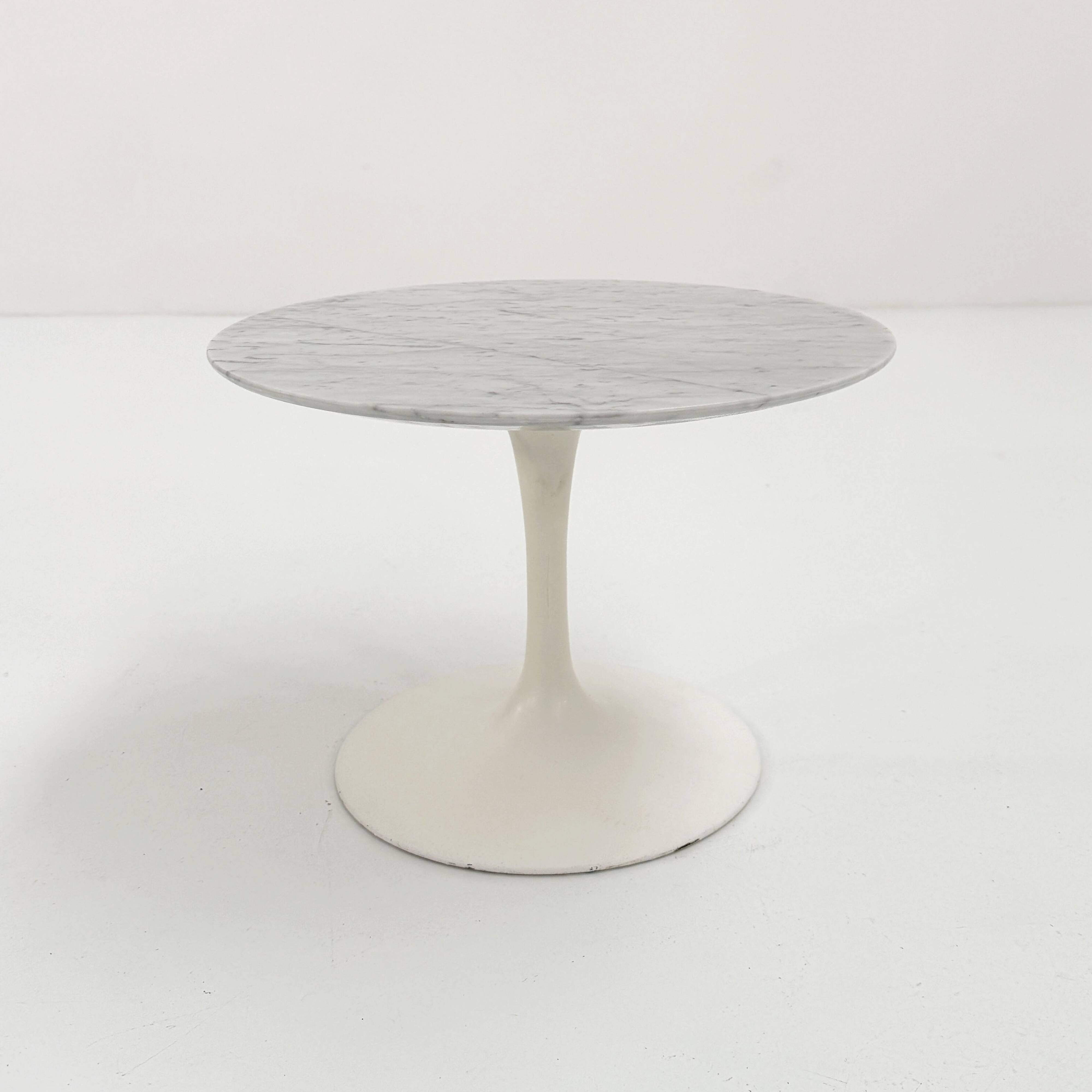 Tulip marble side table by Eero Saarinen for Knoll, 1970