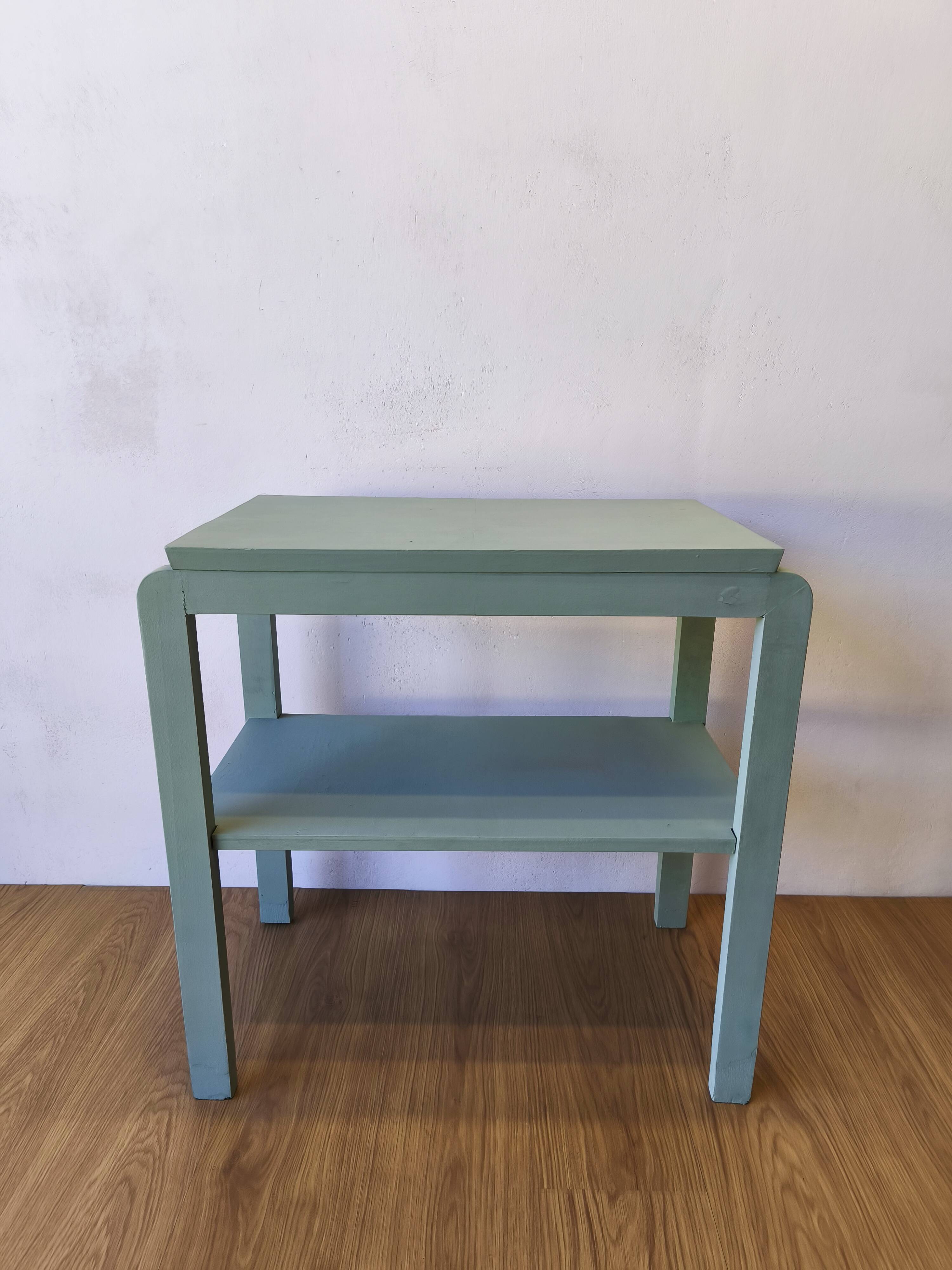 Pistachio coffee table from the 60s.