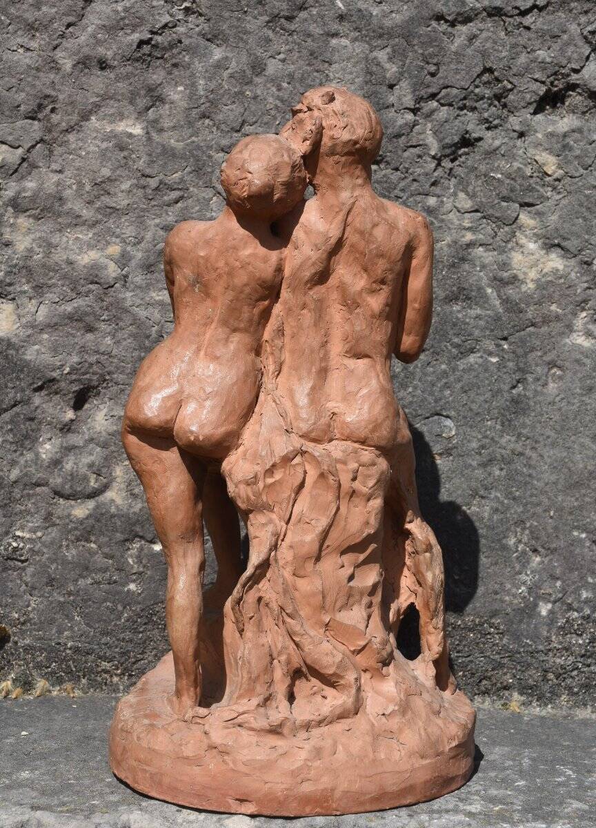 Henri Lucien-Robert, Fauna and Woman in Love (circa 1900)