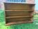 Walnut veneer shelf