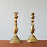 French candleholders, 1960s, set of 2