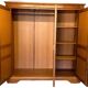 Louis Philippe style cherry wood wardrobe