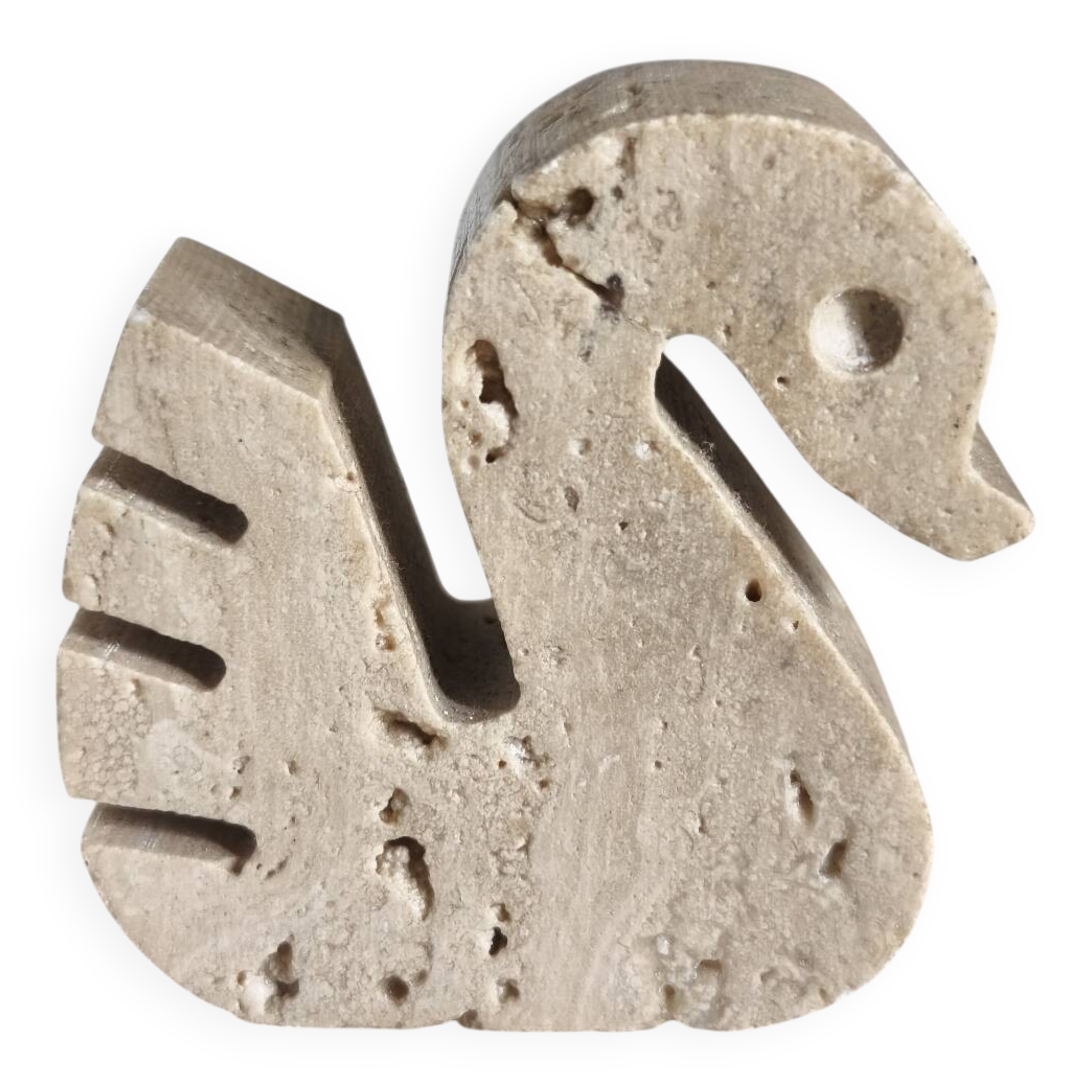 Travertine Swan
