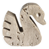 Travertine Swan