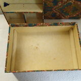 Antique sewing or jewelry box