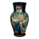 Ceramic vase by Hans Schneider in Steffisburg, Switzerland, folk art, vintage