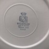 Assiettes Niderviller Voile