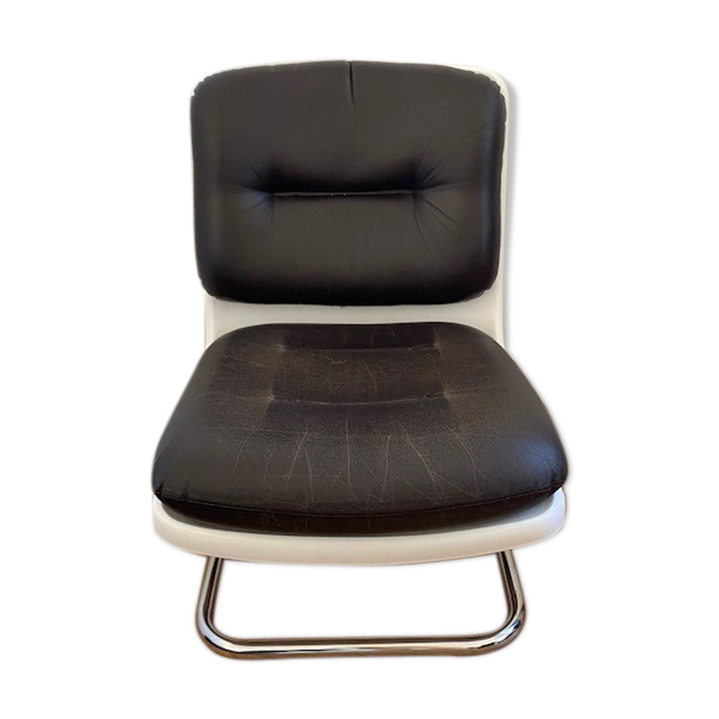 Chauffeuse Albert Jacob pour Grosfillex vintage 70