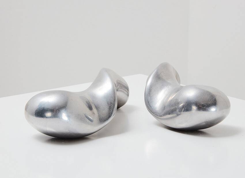 Philippe Starck Set of POAA Dumbbells + Ray Hollis Ashtray for XO 1990s