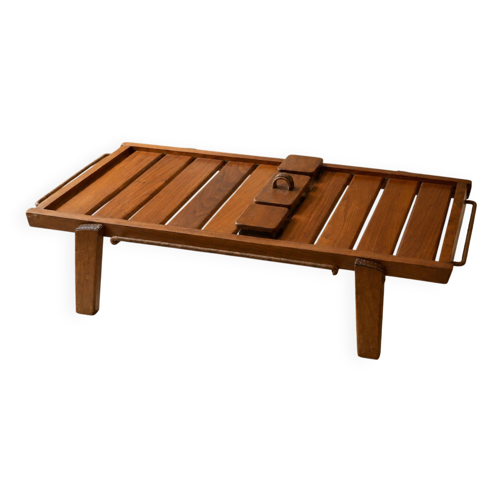 Jacques Adnet – Coffee table "Furniture for the countryside" – circa 1950
