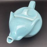 Vintage Blue Elephant Teapot