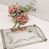 Vintage mirror tray