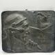 Plaster bas-relief "The Miner" by Constantin Meunier
