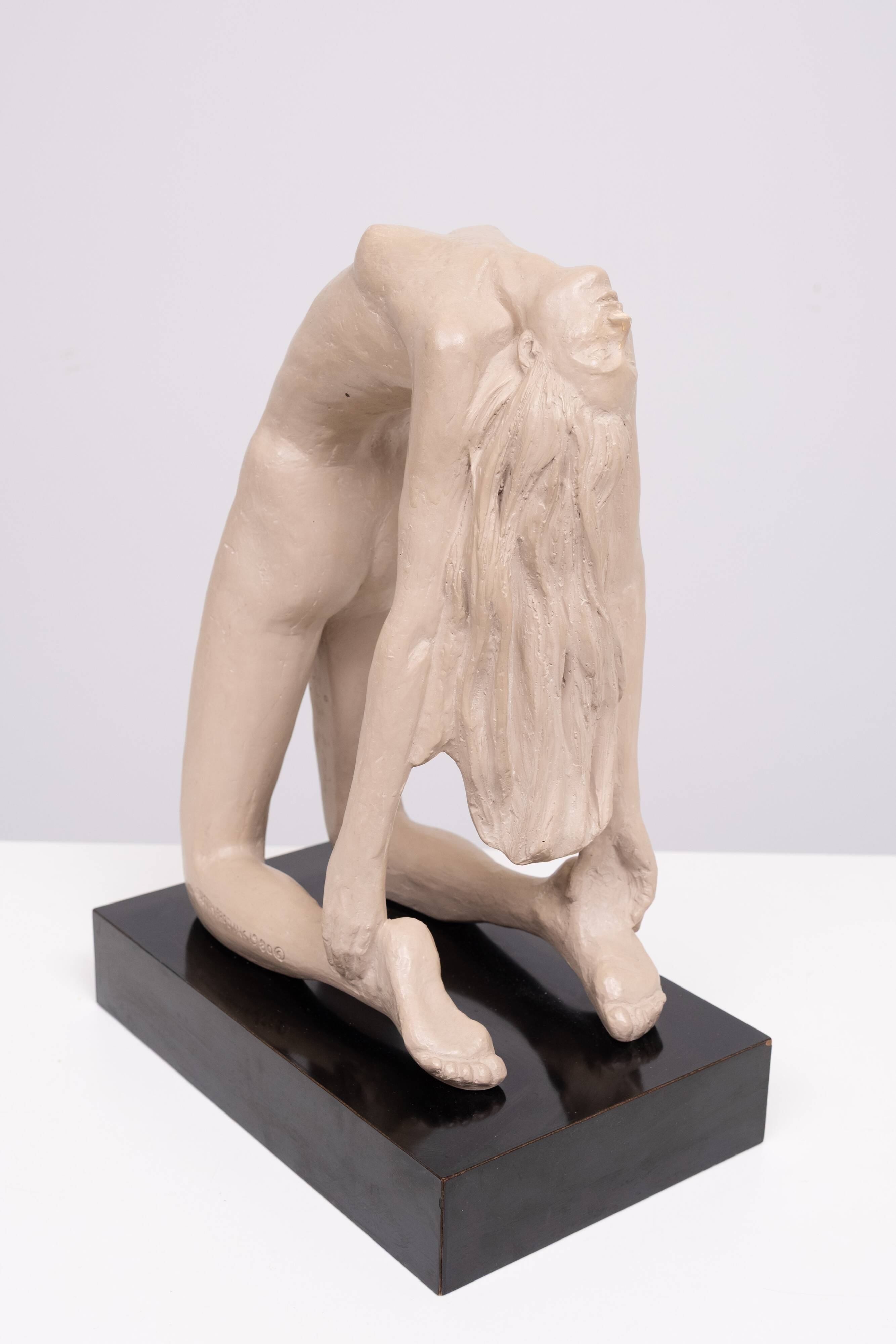 Austin production nude Lady “rebirth” statue Jean Pierre Renard sculpture