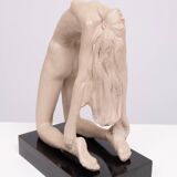 Austin production nude Lady “rebirth” statue Jean Pierre Renard sculpture