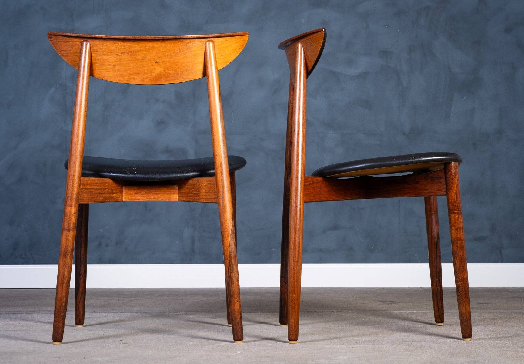 Vintage Rosewood Chairs by Kurt Østervig for KP Furniture, Denmark, 1960s, Set of 6