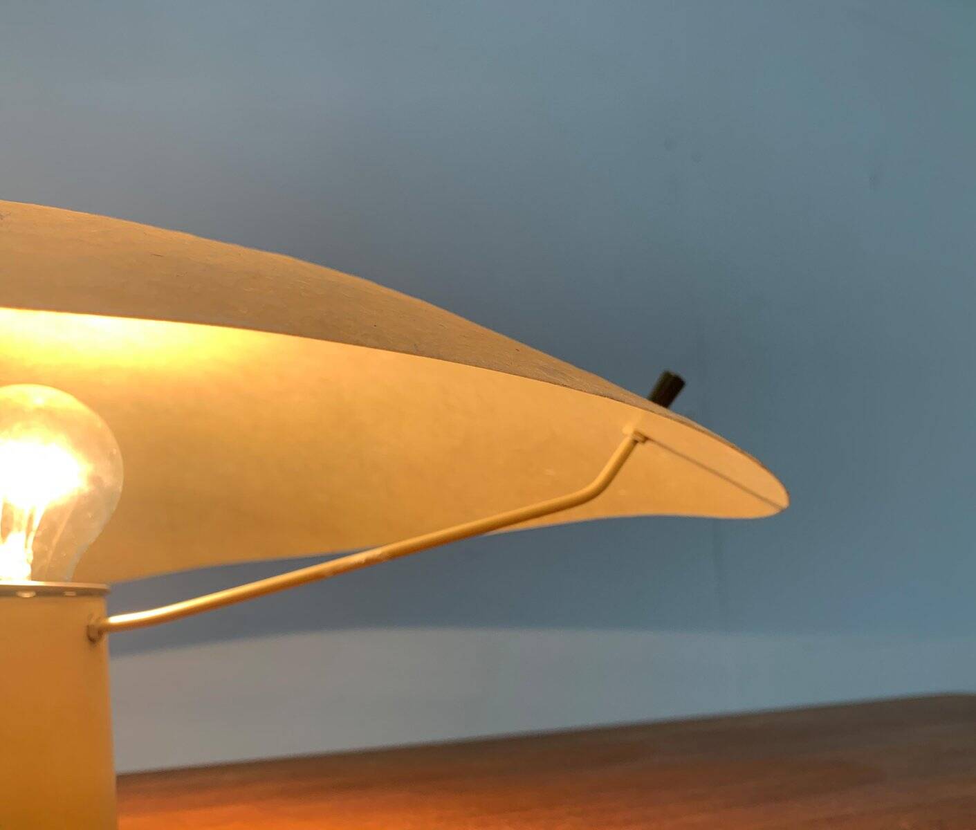 1960s minimalist fibreglass ceiling lamp