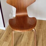 Chaise Arne Jacobsen Grand Prix en noyer Republic of fritz hansen