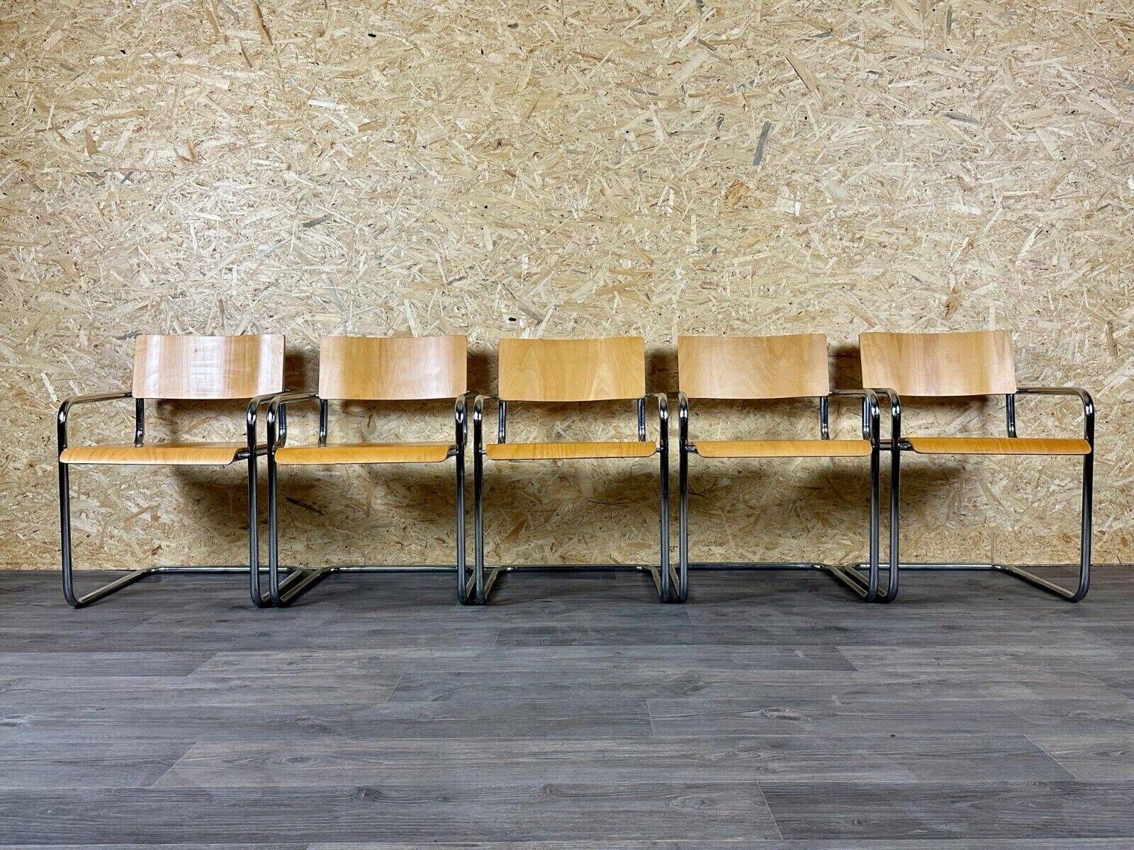 5x 80s chair chairs cantilever armchair plurima italy design