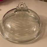 Cheese platter with bell and butter dish