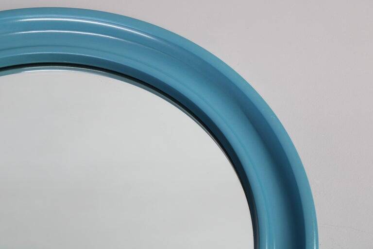 1970s Round Mirror, Italy