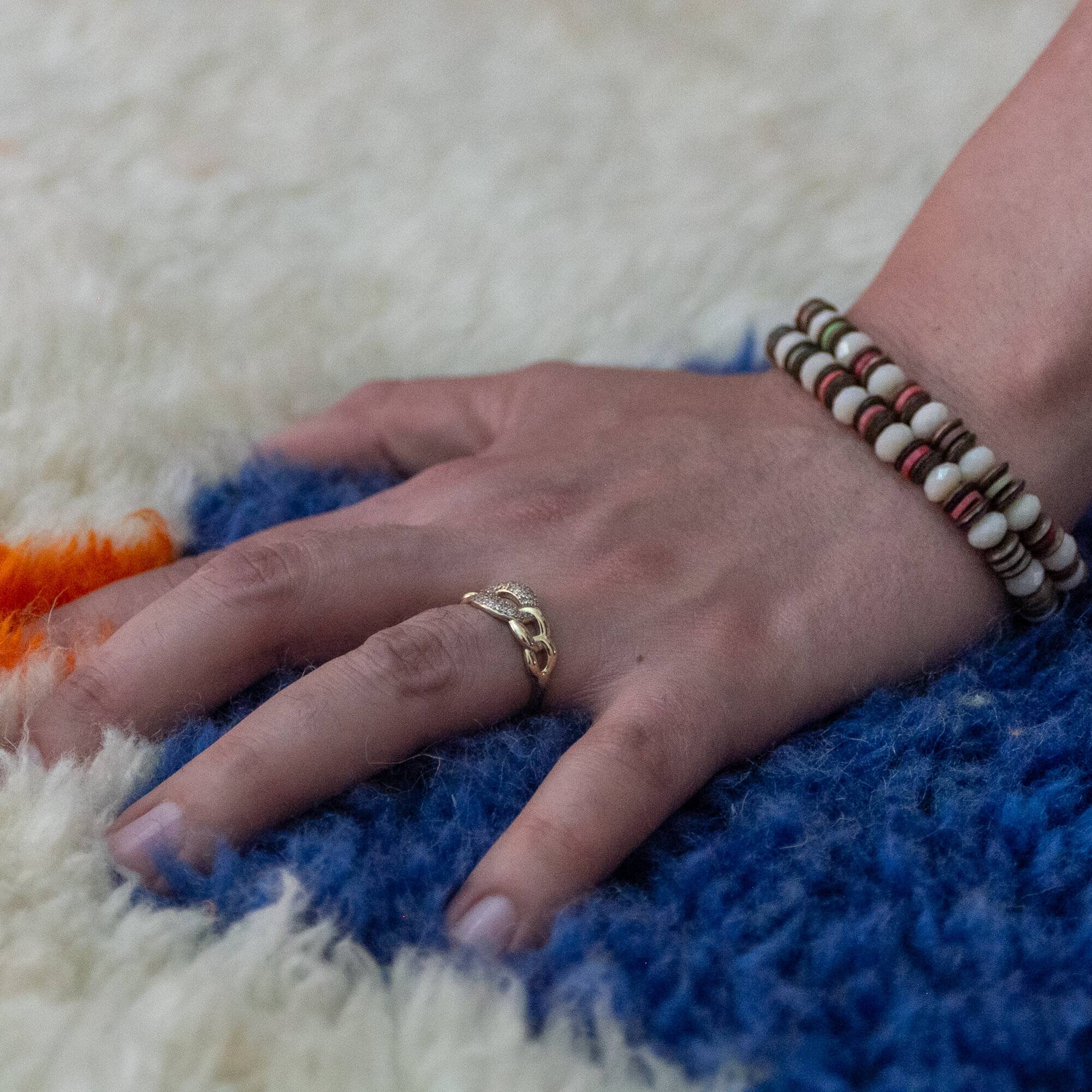 Authentic handmade Moroccan rug 3 x 2 m