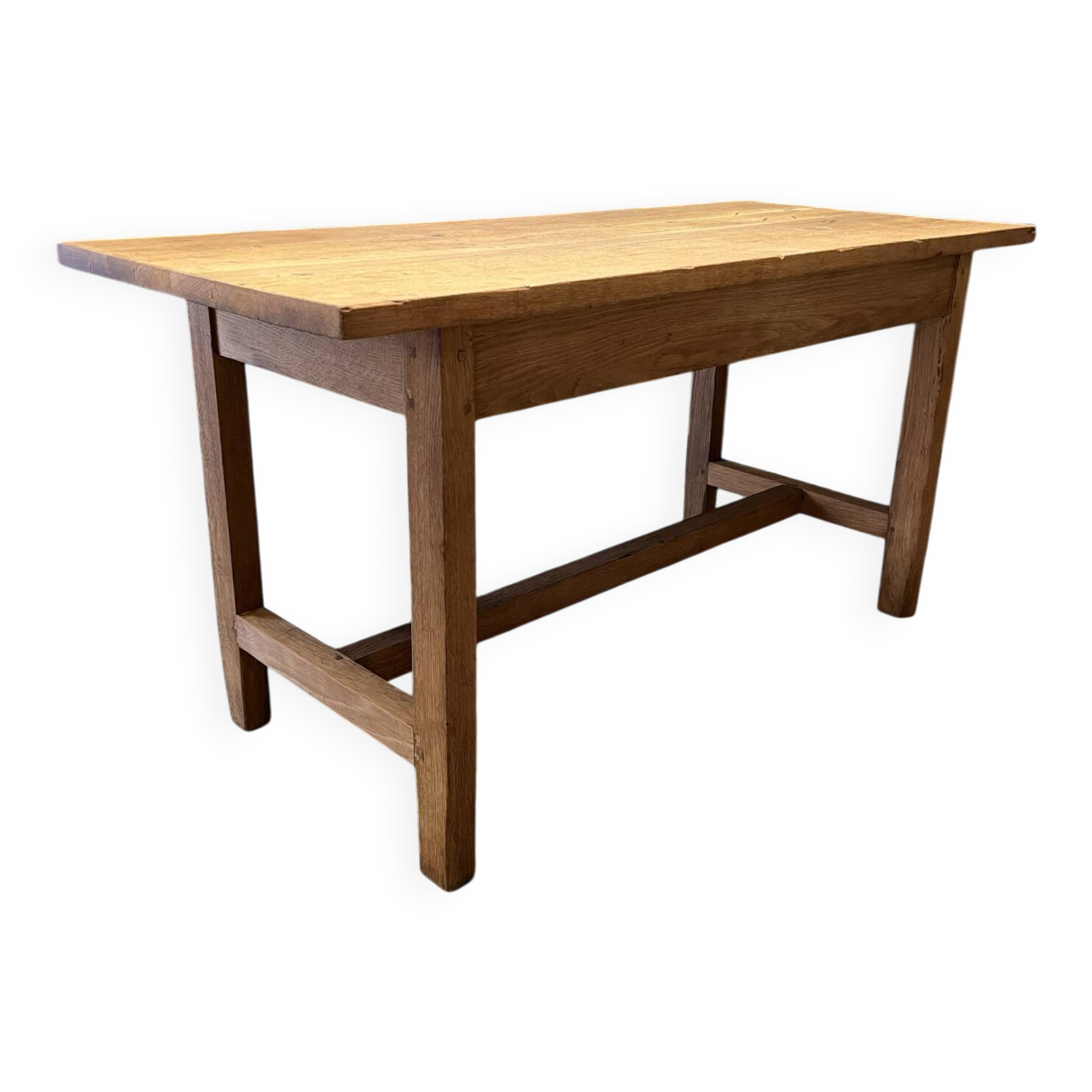 Small farmhouse table in solid oak