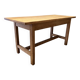 Small farmhouse table in solid oak