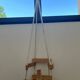 Wooden children's swing