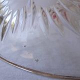 Glass or crystal salad bowl