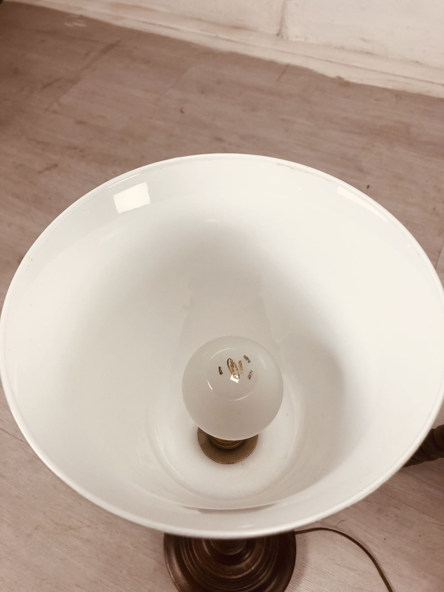 Lampe art déco brutaliste