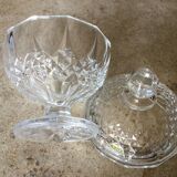 Cristal d'arques sugar bowl/candy box